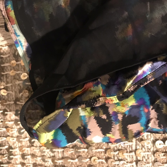 EUC Corey Lynn Calter multicolor print skirt S - Picture 5 of 5